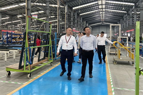 摩根集團領(lǐng)導一行蒞臨軒尼斯門窗參觀交流，共話技術(shù)創(chuàng)新合作